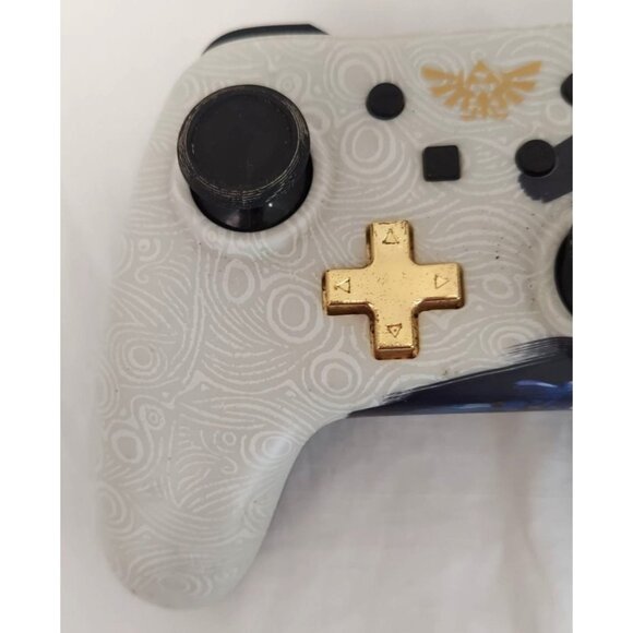Nintendo Switch Power A Legend Zelda Breath Of The Wild Controller NO WIRE - Picture 3 of 6